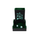 LPG Essentials Dice Tower and Mat Slate / Lich green