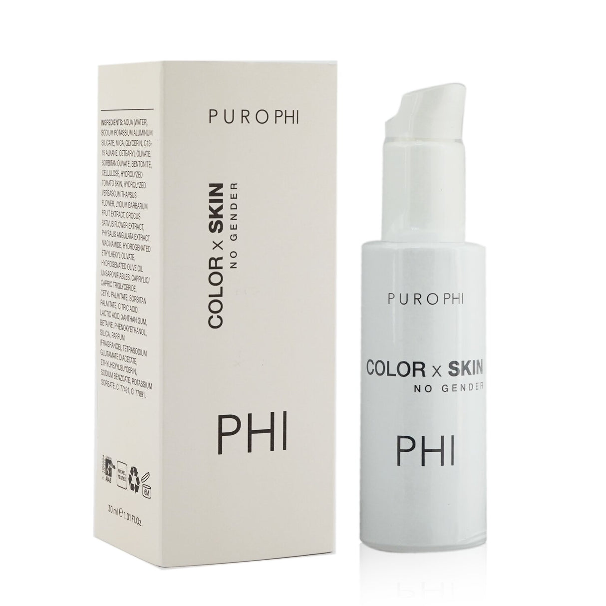 Vegan primer for all skin types, shields against blue light, provides a glowing finish, 30ml/1.01oz, made in New Zealand.