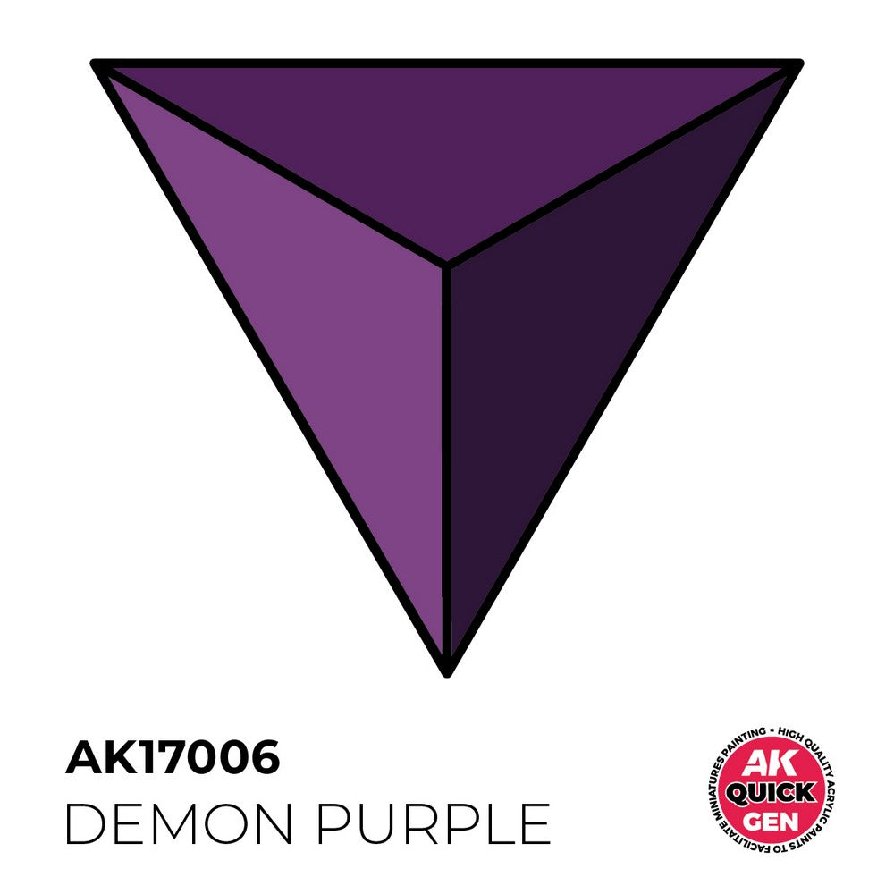 AK Interactive - Quick Gen - Demon Purple 18 ml