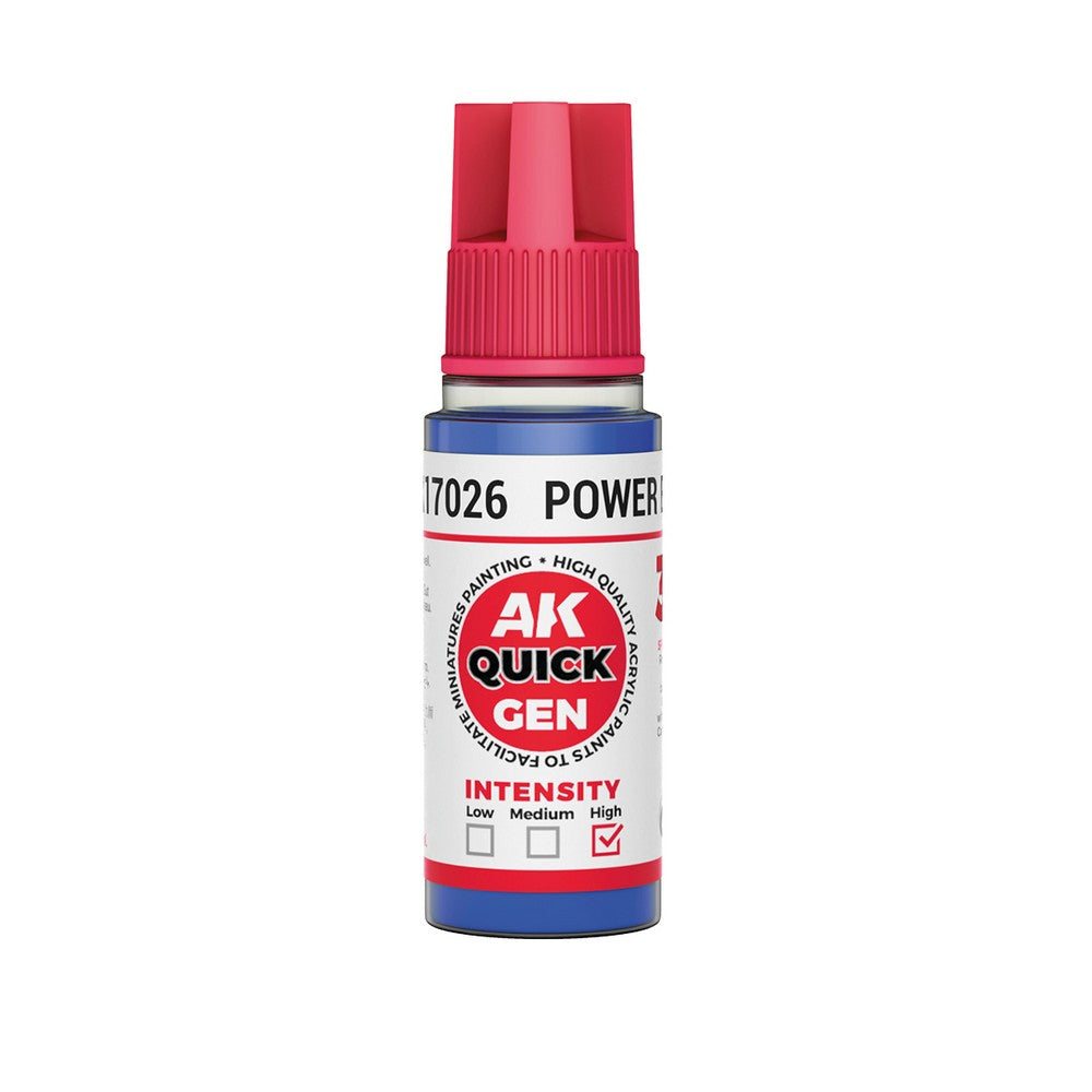 AK Interactive - Quick Gen - Power Blue 18 ml