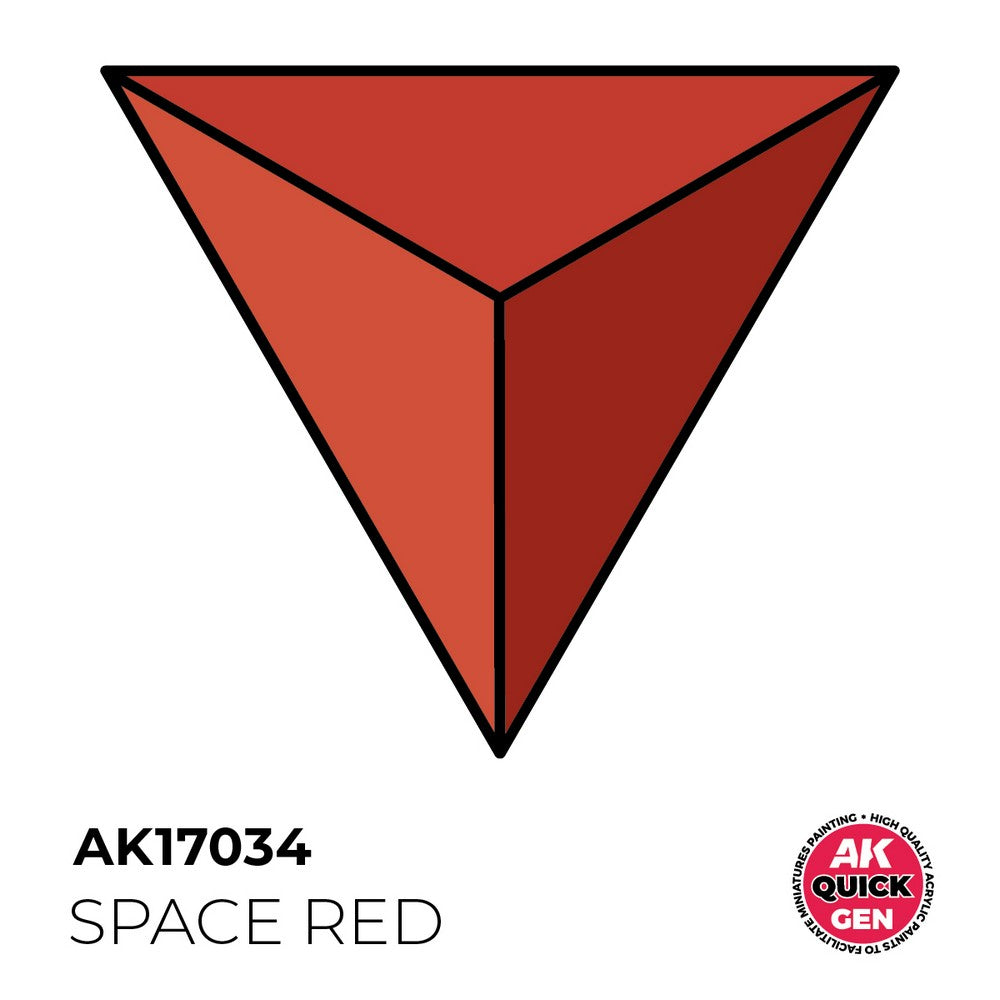 AK Interactive - Quick Gen - Space Red 18 ml