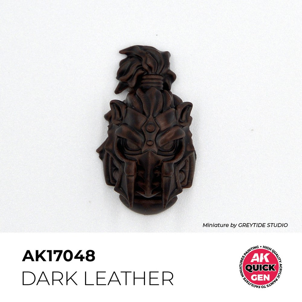 AK Interactive - Quick Gen - Dark Leather 18 ml