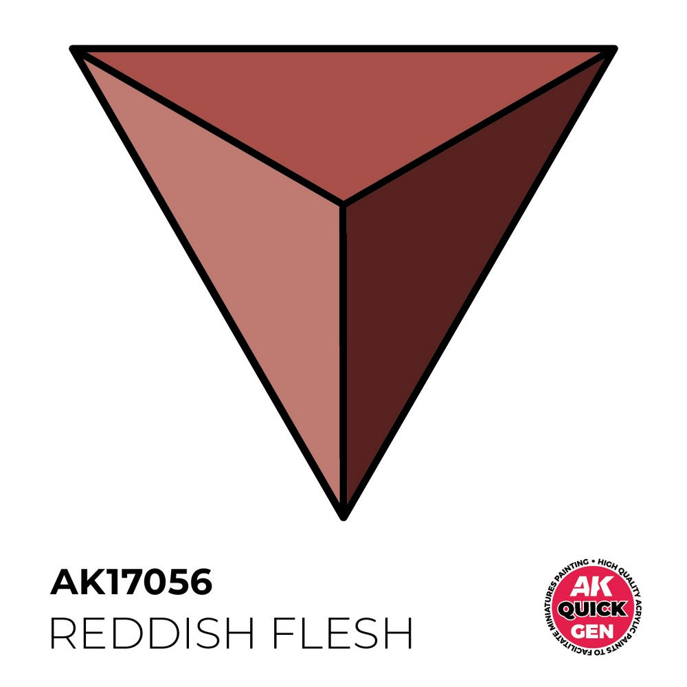 AK Interactive - Quick Gen - Reddish Flesh 18 ml