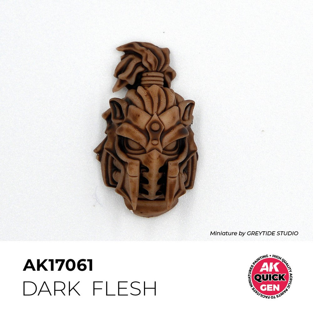 AK Interactive - Quick Gen - Dark Flesh 18 ml