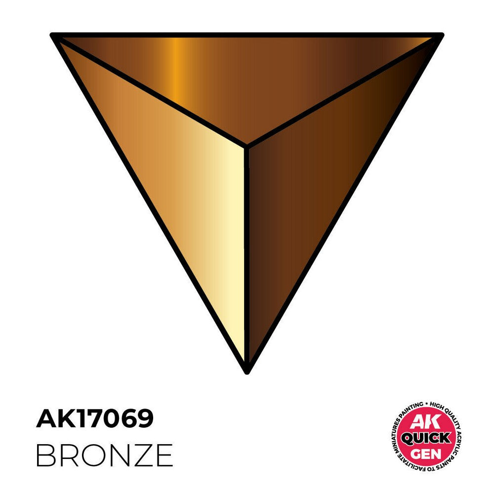 AK Interactive - Quick Gen - Bronze 18 ml