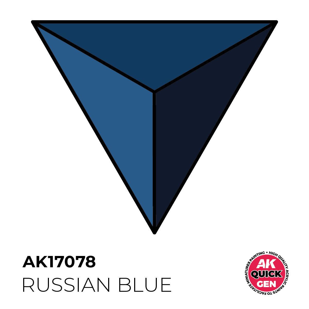 AK Interactive - Quick Gen - Russian Blue 18 ml