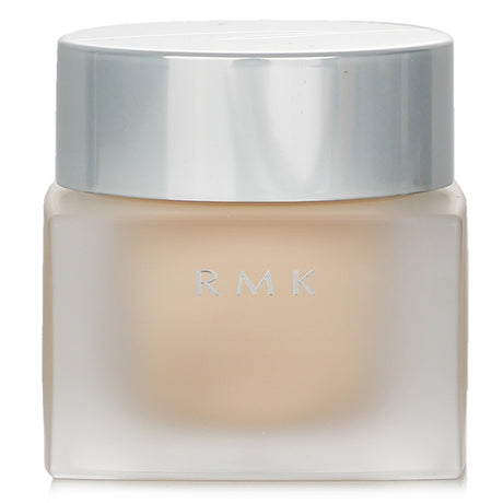 RMK Creamy Foundation EX SPF 21 #101, a natural finish foundation with skincare benefits, UV protection, and a luminous glow.