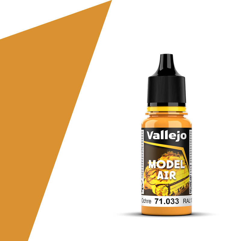 Vallejo - Model Air - Yellow Ochre 18 ml