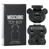 Moschino Toy Boy Eau De Parfum in a stylish 50ml bottle, featuring woody and spicy notes for the modern man.