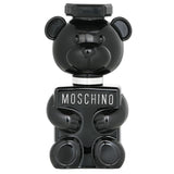 Moschino Toy Boy Eau De Parfum 50ml in an eye-catching bottle, featuring woody spicy notes for the modern man.