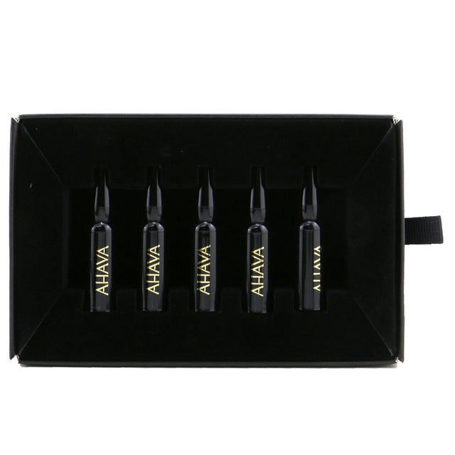 Ahava Dead Sea Osmoter Jewels Boosters, 5 vials of pure Osmoter for optimal hydration and skin revitalization.