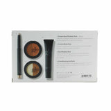 Glo Skin Beauty In The Nudes set featuring shadow stick, cream blush duo, eyeshadow duo, and hydrating lip balm.