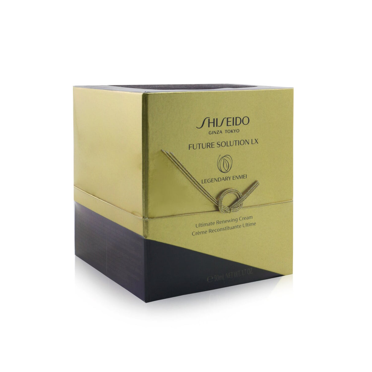 Shiseido Future Solution LX cream in a luxurious jar, designed to combat 12 signs of aging and enhance skin vitality.