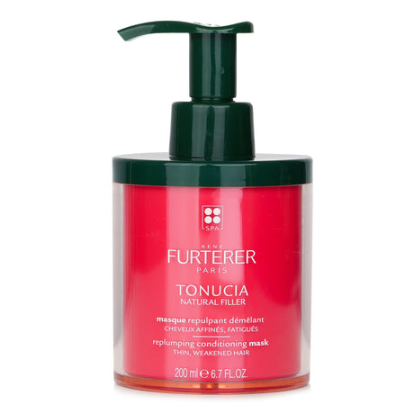 Rene Furterer Tonucia Mask for thin hair, enriched with natural ingredients for hydration, strength, and shine.