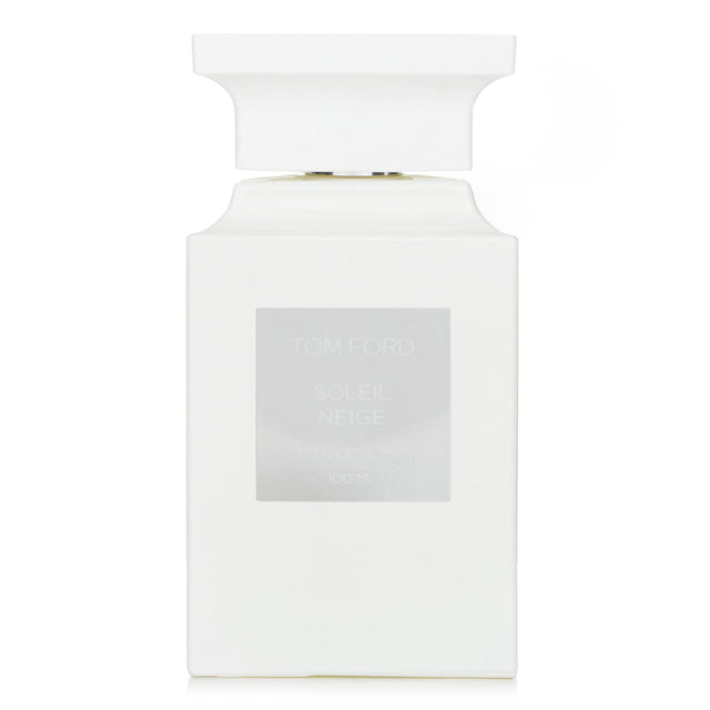 Tom Ford Private Blend Soleil Neige Eau De Parfum Spray bottle, 100ml, featuring a blend of floral and warm notes for all occasions.