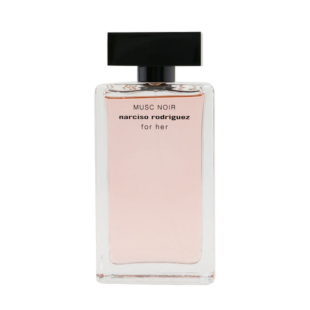 Narciso Rodriguez For Her Musc Noir Eau De Parfum, 100ml, features a dark, intense scent of plum, rose, and leather suede.