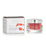 Vegan night care capsules enriched with ceramides and borage seed oil for rejuvenated, smooth, and radiant skin.