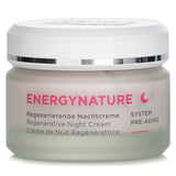 Energizing night cream for normal to dry skin, detoxifying and regenerating with phytonutrients and organic caffeine.