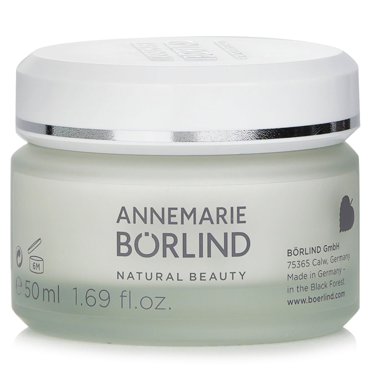 Hydrating night cream for dehydrated skin, enriched with papyrus stem cells and botanical oils in a 50ml jar.