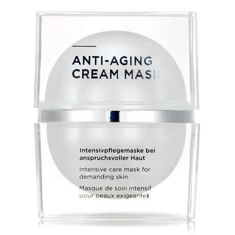 Luxurious anti-aging cream mask for demanding skin, enriched with Szechuan pepper and pistachio oil for youthful radiance.