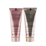 Laura Mercier Infusion De Rose Mask Duet Set featuring a moisturizing glow mask and purifying clay mask, both 75g.