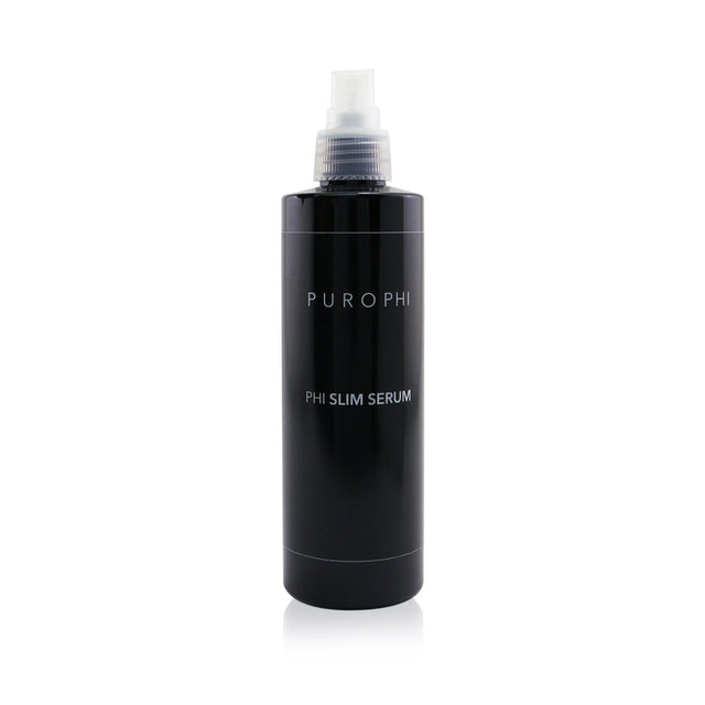 Luxury 250ml body mist serum targeting cellulite with caffeine, chili, and green tea for firmer, smoother skin.