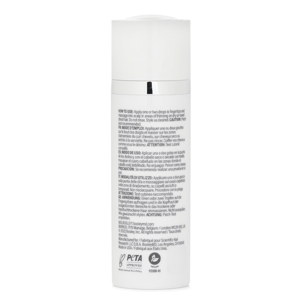 Bosley BosleyMD Healthy Hair & Scalp Follicle Energizer 30ml/1oz