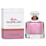 Guerlain Mon Guerlain Intense 100ml perfume features floral and woody notes, embodying elegance and modern femininity.