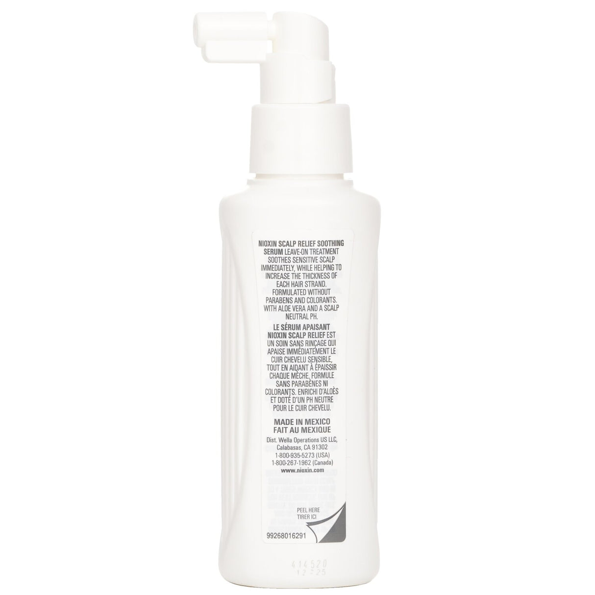 Nioxin Scalp Relief Scalp Soothing Serum (For Sensitive Scalp) 100ml/3.3oz
