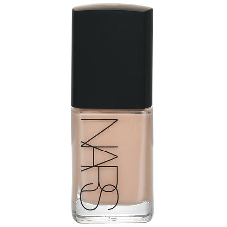 NARS Sheer Glow Foundation in Yukon (Light 2.5) - lightweight, buildable coverage for a radiant complexion, 30ml jar.