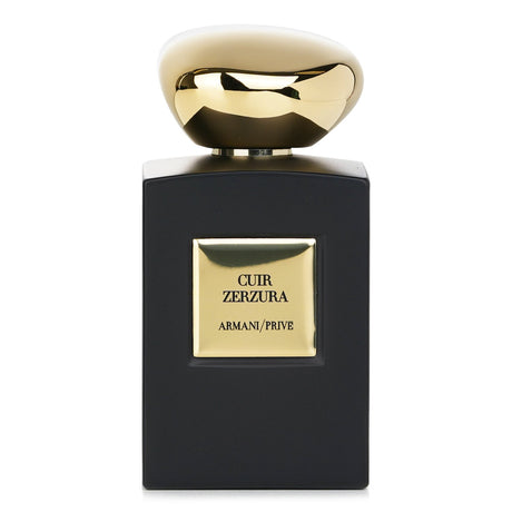 Giorgio Armani - Prive Cuir Zerzura 100ml Eau De Parfum, an alluring unisex leather scent with sweet and spicy notes.