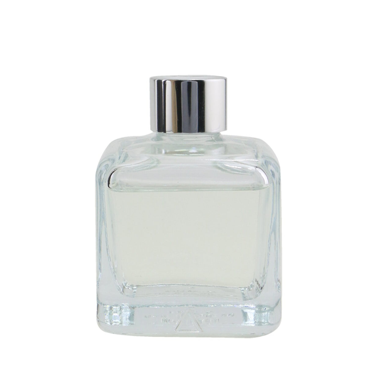 Elegant glass cube diffuser with engineered polymer sticks, releasing Hibiscus Love fragrance for a tropical ambiance.