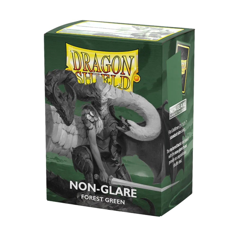 Dragon Shield: Non-Glare Sleeves  - Matte  - Forest Green