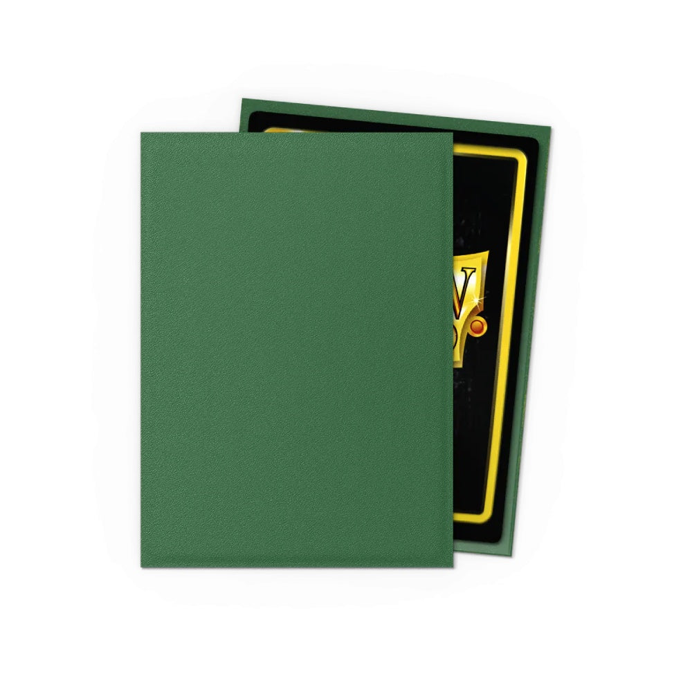 Dragon Shield: Non-Glare Sleeves  - Matte  - Forest Green