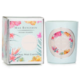 Bora Bora candle featuring tropical fruit and sea air scent, crafted from natural wax for a clean 40-hour burn.
