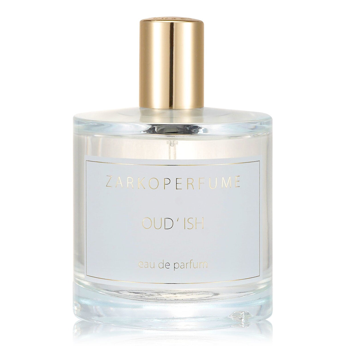 Zarkoperfume Oud’Ish Eau De Parfum Spray 100ml, a woody green unisex fragrance with notes of Oud, Green Tea, Ambergris, and Musk.