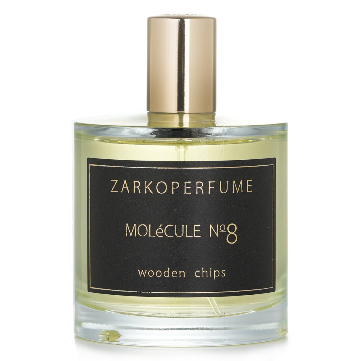 Elegant Zarkoperfume Molecule No. 8 Eau De Parfum 100ml, featuring mandarin, Turkish rose, and patchouli for all occasions.