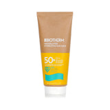 Biotherm Waterlover Hydrating Sun Milk SPF 50 in 200ml, lightweight, eco-friendly, citrus-scented, no whitecast sunscreen for all skin types.