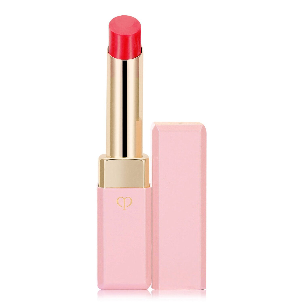 Luxurious #2 Red lip balm by Cle De Peau, moisturizing with a dewy finish, absorbing moisture for radiant, fuller lips.