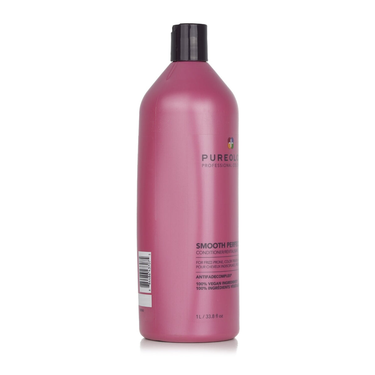 Smooth Perfection Conditioner by Pureology, 1000ml, for frizz control & color protection in color-treated hair. Vegan formula.