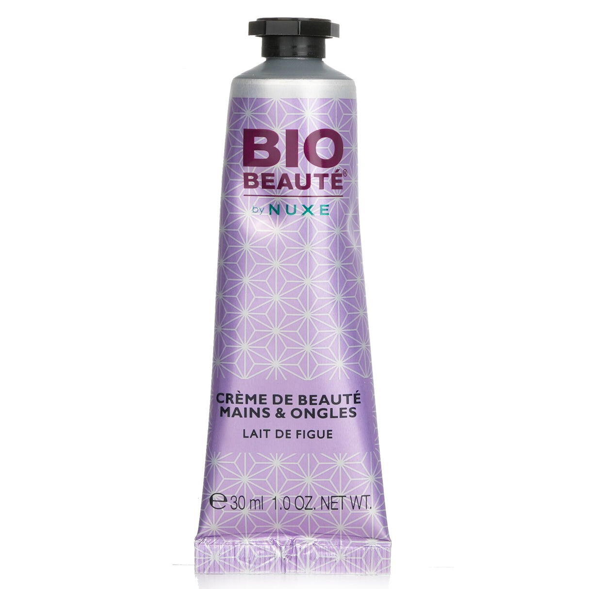 Luxurious Nuxe hand cream with Fig Milk, enriched with organic oils for soft, hydrated hands; non-greasy, aromatic formula.