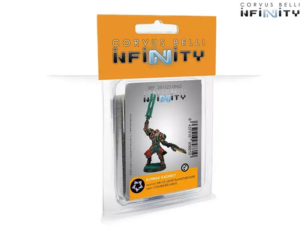 Infinity: Combined Army - Kornak Gazarot - Miniature Figure