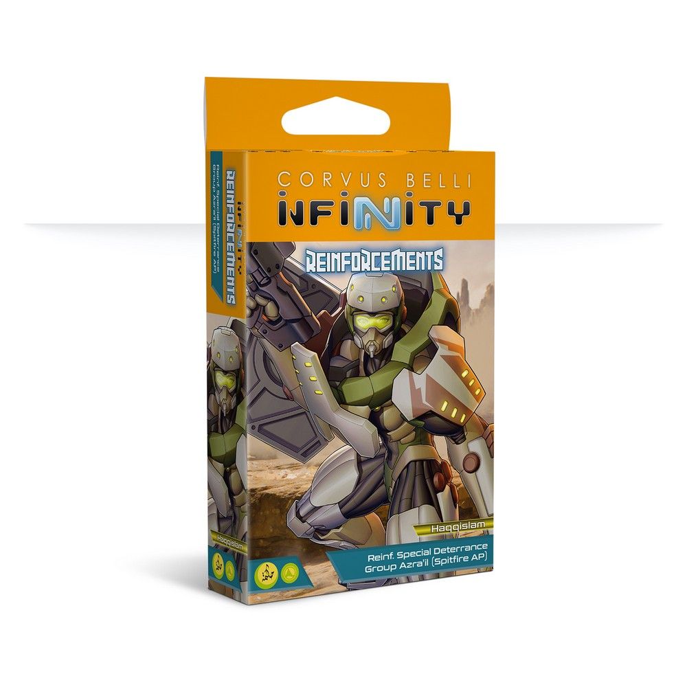 Infinity: Haqqislam - Reinf. Special Deterrance Group Azra'il (Spitfire AP)