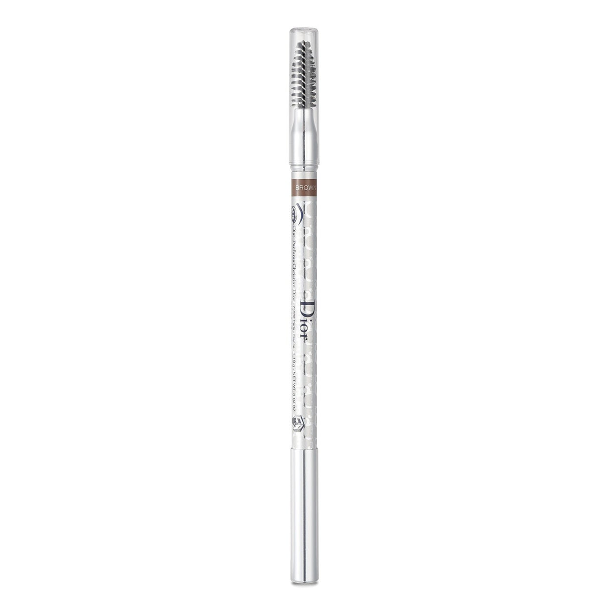 Waterproof eyebrow pencil in #03 Brown, offering precise application for defined, natural-looking brows all day.