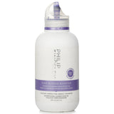 Philip Kingsley Pure Blonde Booster Shampoo for vibrant, brass-free blonde hair, enriched with violet micro-pigments, 250ml.