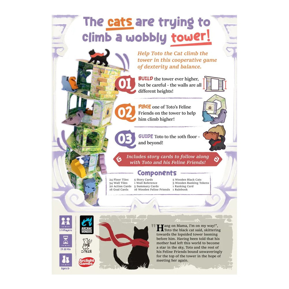 Cat and the Tower - Board Game