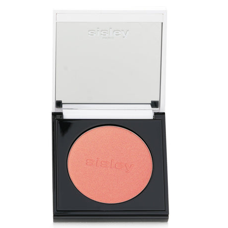 Sisley Le Phyto Blush #4 Golden Rose: a nourishing powder blush for a radiant, natural glow with buildable color.