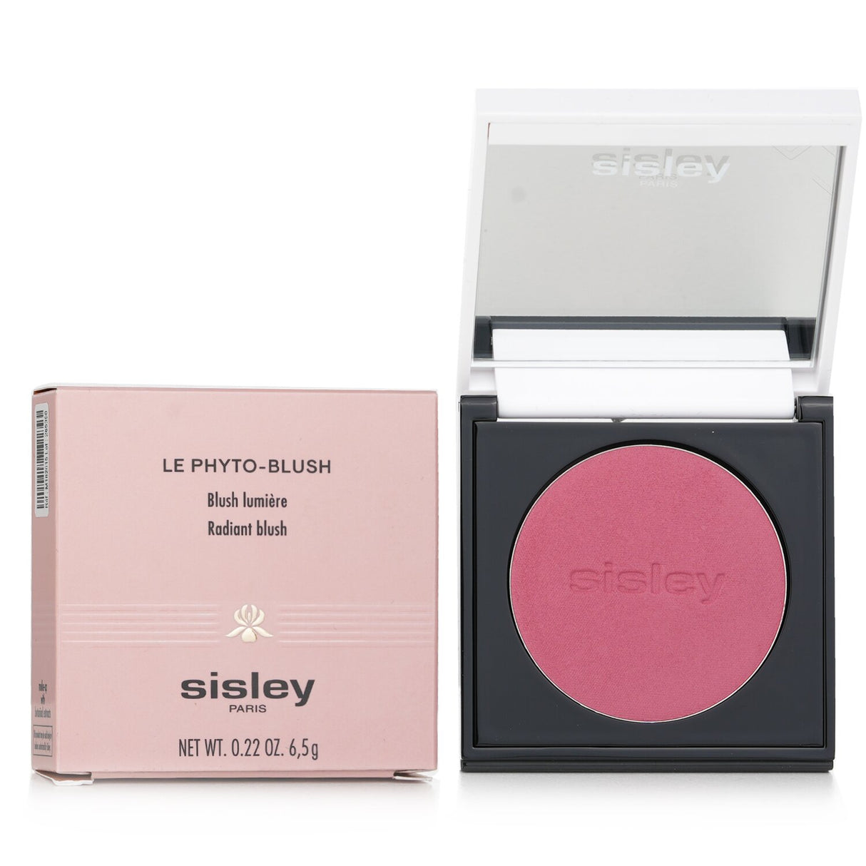 Sisley Le Phyto Blush in #5 Rosewood, a skincare-infused blush for a natural, radiant glow and seamless application.