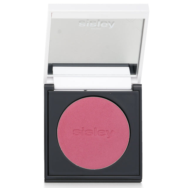 Sisley Le Phyto Blush #5 Rosewood, a skincare-infused powder blush for a natural, radiant glow and seamless application.