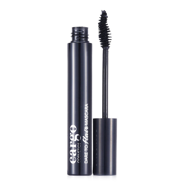 Cargo Dare To Flair Mascara in #Black, a curling mascara for dramatic, flared lashes that last all day. Unboxed, yet fresh quality.